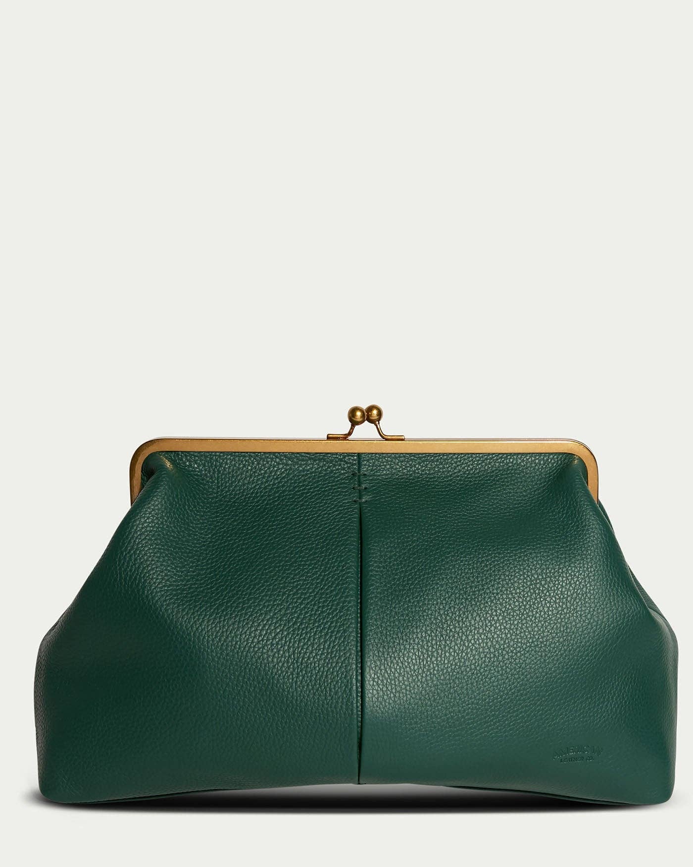 SALE 25% OFF - Kisslock Frame Gen Soft Cowhid Handbag
